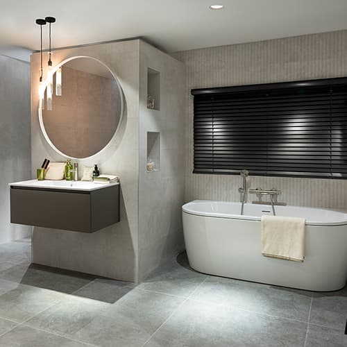 Kleine badkamer